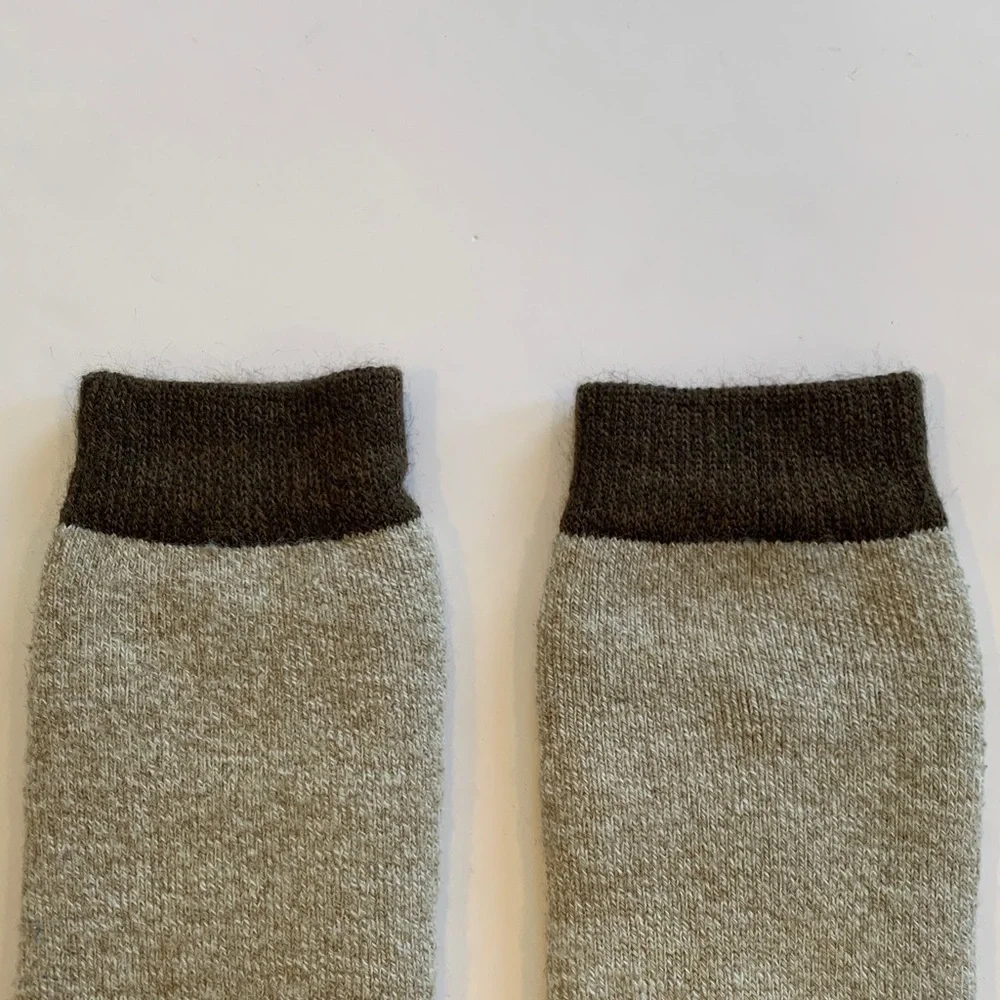 Columbia Men's Tan and Brown Boot Socks